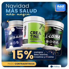 Oferta Creatina 300 g + Beta Alanina + L-Lisina