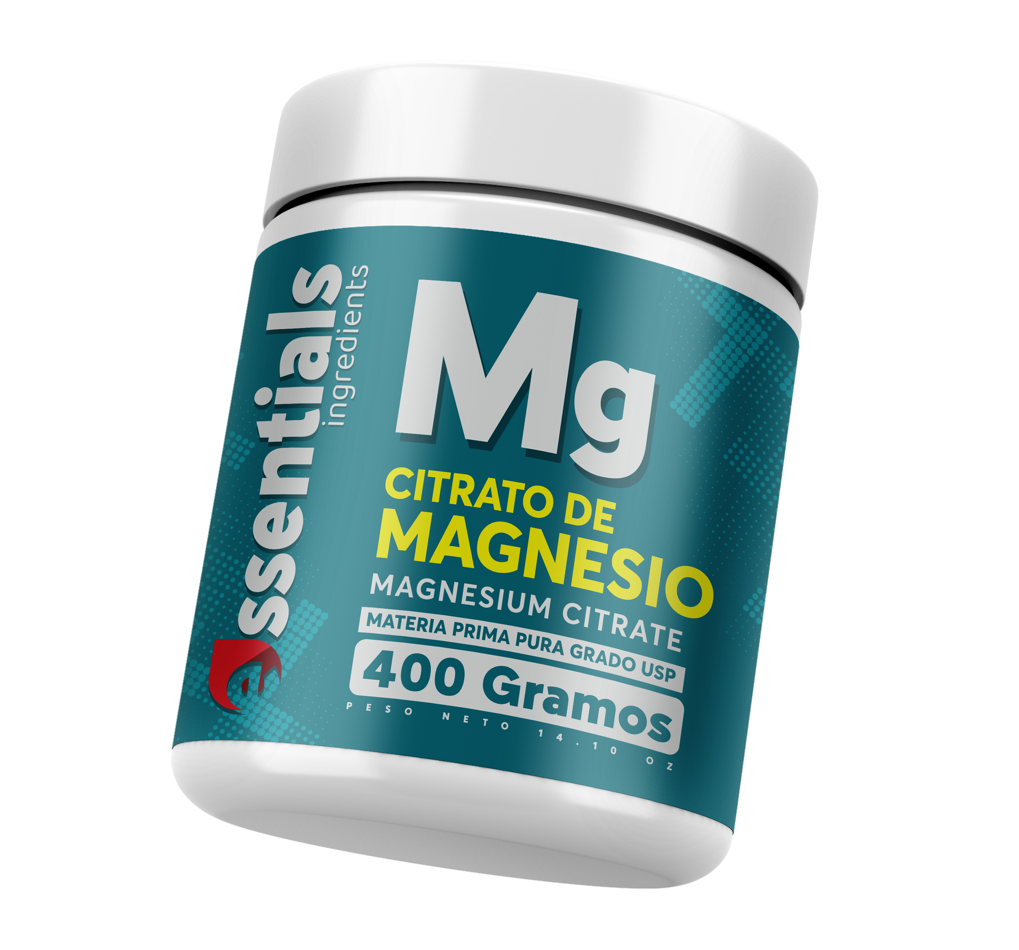 Citrato De Magnesio En Polvo Puro 400 Gr Essentials Ingredients Vitalica Colombia 9336